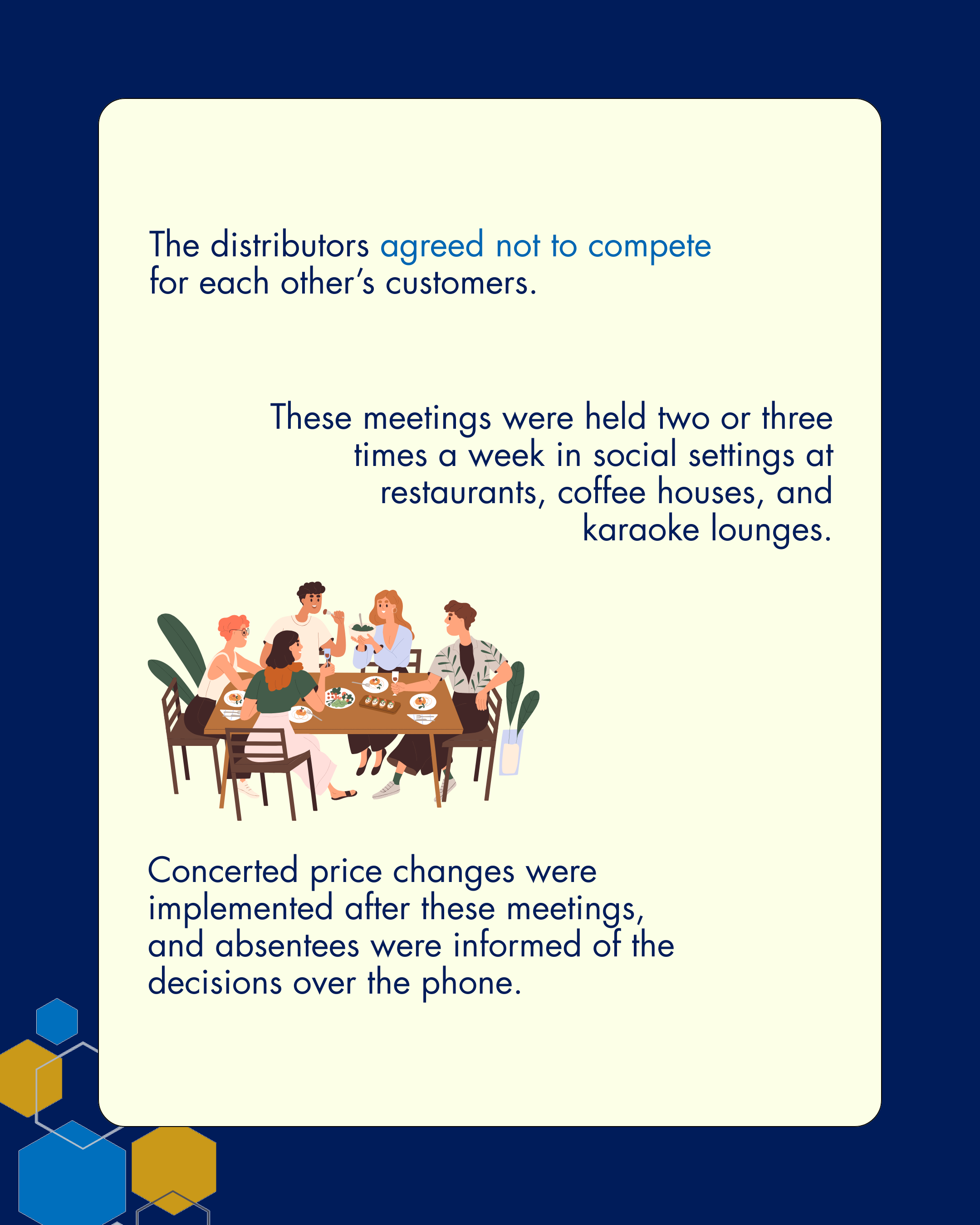 Chicken distributors price fixing